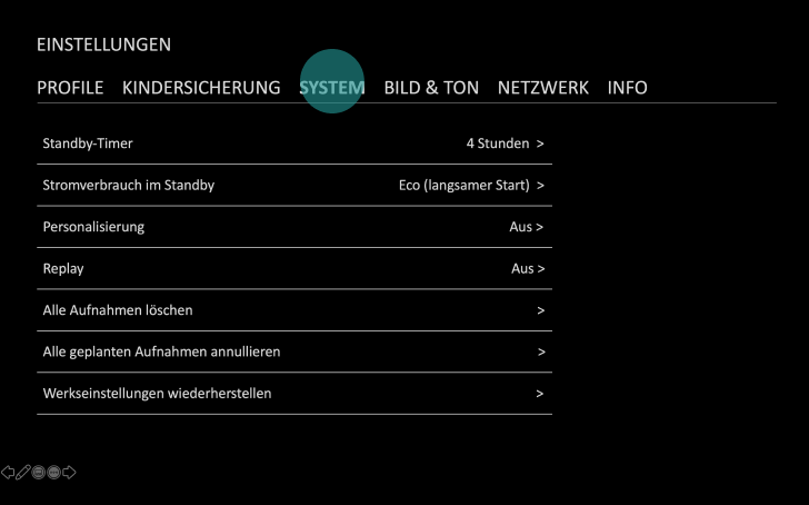 Select System Desktop